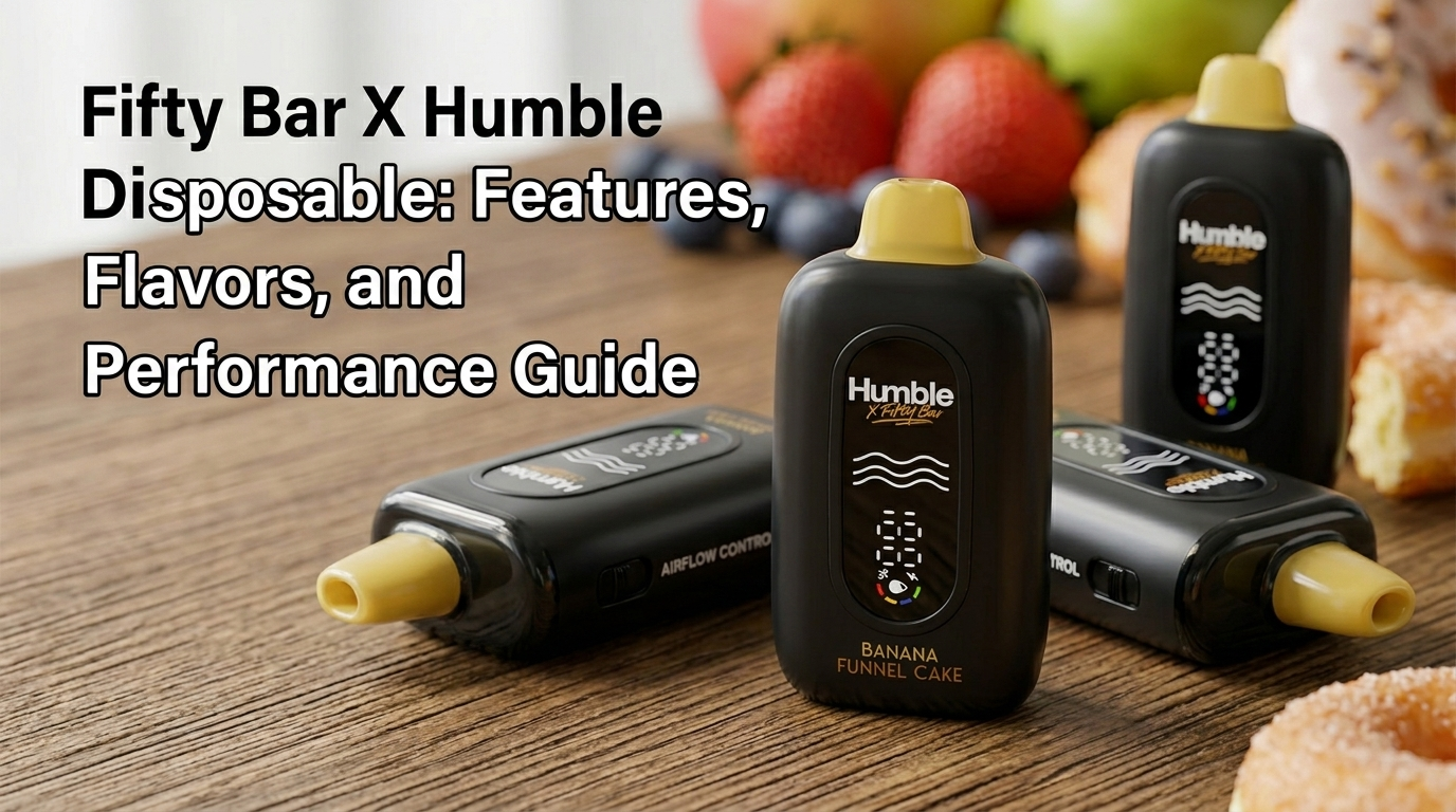 Fifty Bar X Humble Disposable: Features, Flavors, and Performance Guide