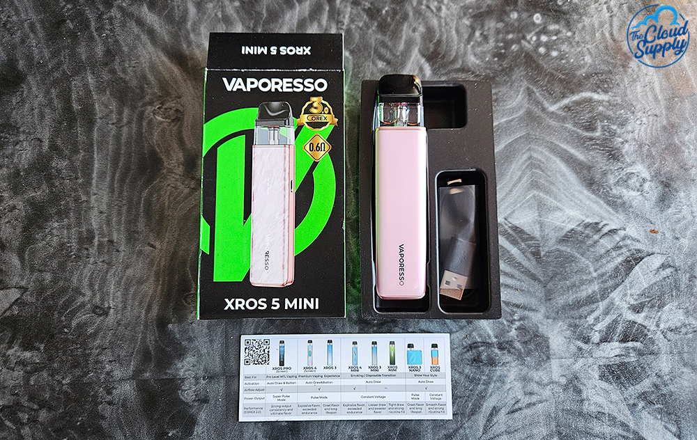 Vaporesso Xros 5 Mini Pod Kit Review: Small Size, Big Performance