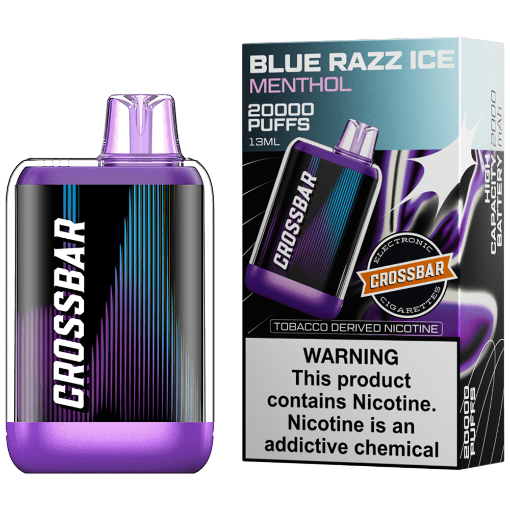 Crossbar Disposable - 2.4% 20,000 Puffs - 5pk