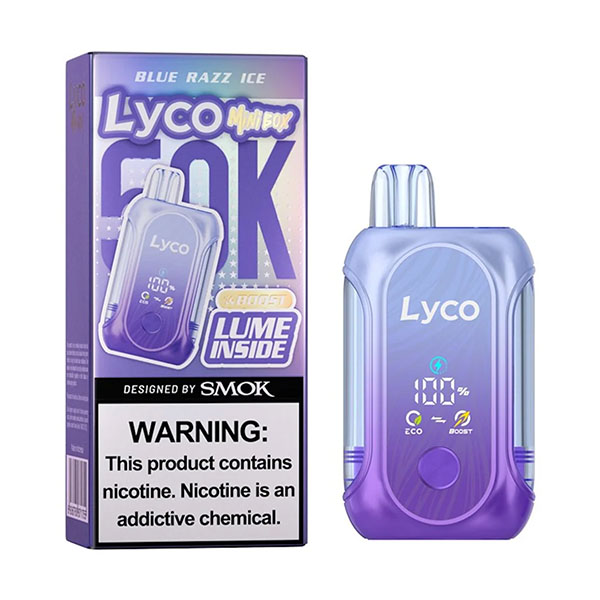 Smok Lyco Mini Box Nix Disposable - 5% 50,000 Puffs - 5pk - The Cloud Supply