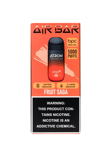 Air Bar Atron Disposable - 5% 5000 Puffs - 10ct  at The Cloud Supply