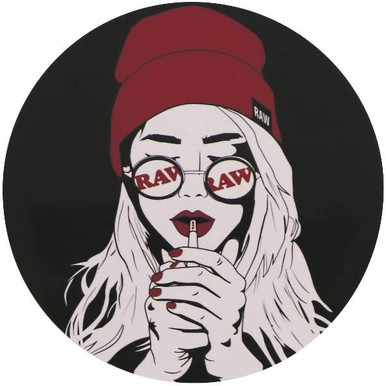 RAW Raw Sticker Art Deco Girl  at The Cloud Supply