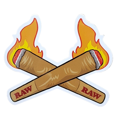 RAW Raw Sticker Crossing Cone  at The Cloud Supply
