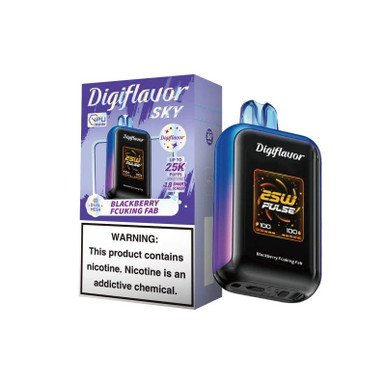 Digi Flavor Sky Disposable - 5% 25000 Puffs - 5pk  at The Cloud Supply