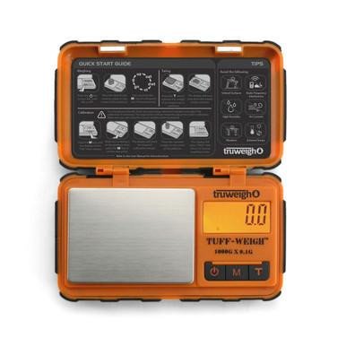 Truweigh Tuff Weigh Digital Mini Scale 0.01g to 200g Orange  at The Cloud Supply