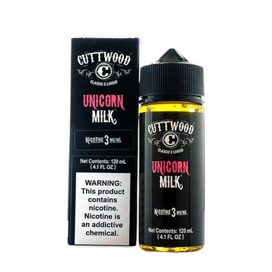 CuttWood Cuttwood Hand Crafted 3mg Unicorn Milk E-Liquid 120ml  at The Cloud Supply