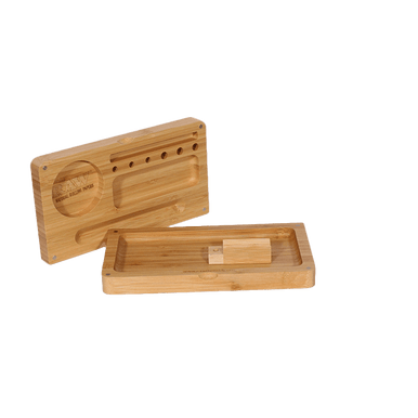 RAW Raw Trays - Raw Back Flip Magnetic Bamboo Rolling Tray  at The Cloud Supply
