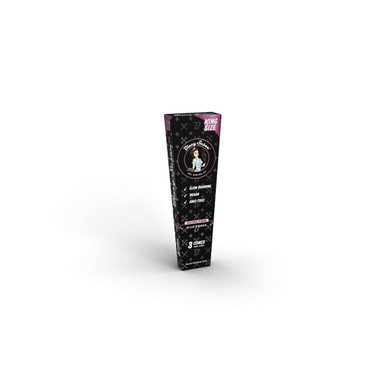 Blazy Susan Black Ultra Thin Rice Paper Cones KS - 21pk 3ct  at The Cloud Supply