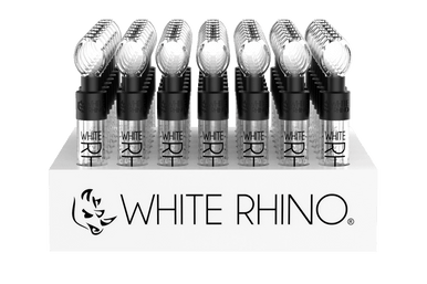 White Rhino Glass Blunt Display - 49ct  at The Cloud Supply