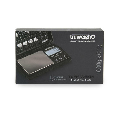 Truweigh Truweigh Tuff-Weigh Scale 1000g x 0.1g - Black at The Cloud Supply