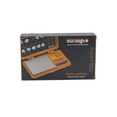 Truweigh Truweigh Tuff-Weigh Scale 100g x 0.01g - Orange at The Cloud Supply