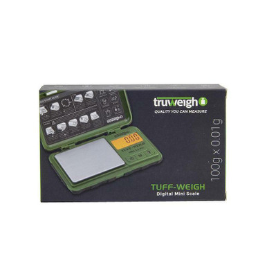 Truweigh Truweigh Tuff-Weigh Scale 100g x 0.01g - Green at The Cloud Supply