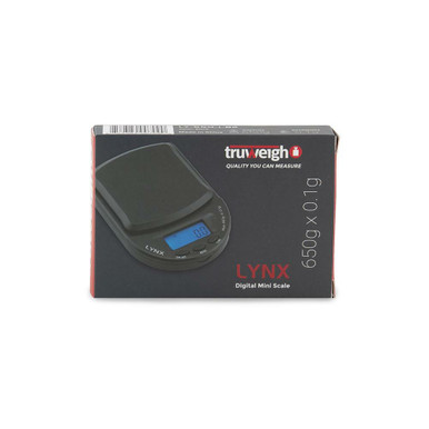 Truweigh Truweigh Lynx Scale 650g x 0.1g - Black at The Cloud Supply