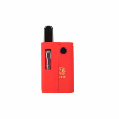 Smoking Leo Mini Mod 510 Battery - Red at The Cloud Supply
