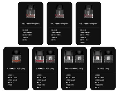 Vaporesso Xros Series Pods (Cross-Compatible)  at The Cloud Supply