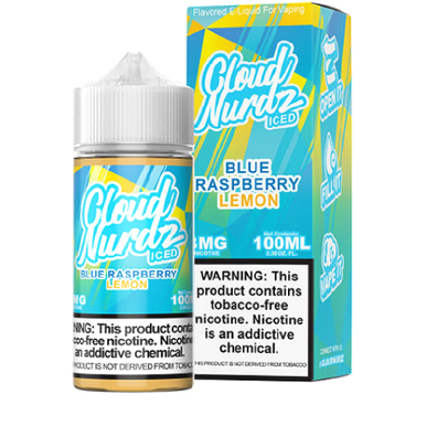 Cloud Nurdz Iced Tobacco-Free 100mL  at The Cloud Supply