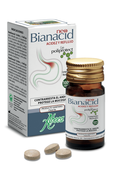 Aboca neobianacid acidez y reflujo 45 comprimidos