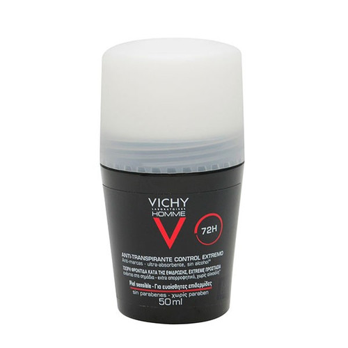 VICHY Homme Desodorante 72h Antitranspirante Extreme Control 50ml