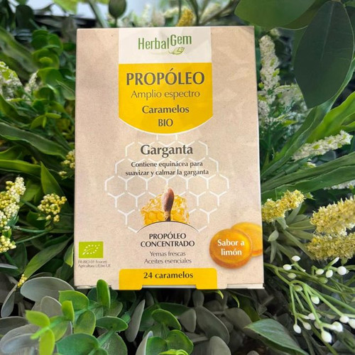 PRANAROM HERBALGEM PROPOL AMPLIO ESPECTRO 24 CARAMELOS