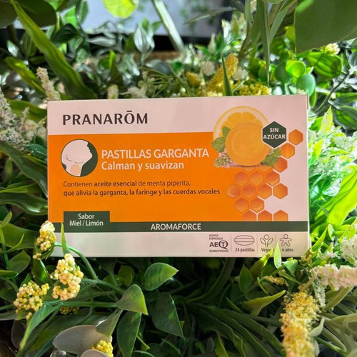 PRANAROM AROMAFORCE PASTILLAS CALMANTES MIEL