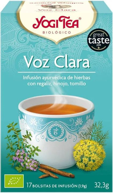 YOGI TEA VOZ CLARA