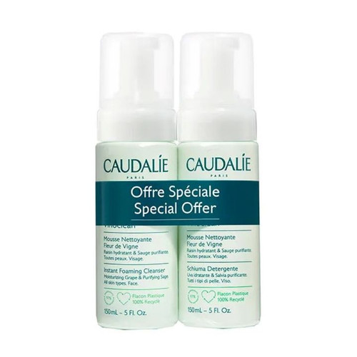 CAUDALIE DUO VINOCLEAN ESPUMA LIMPIADORA