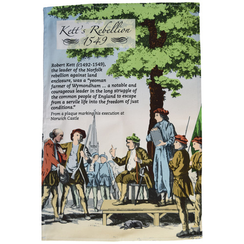 Kett's Rebellion tea towel