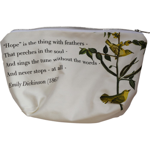 Emily Dickinson ‘Hope’ wash bag