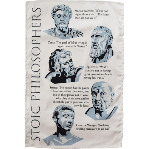 Stoic Philosophers tea towel