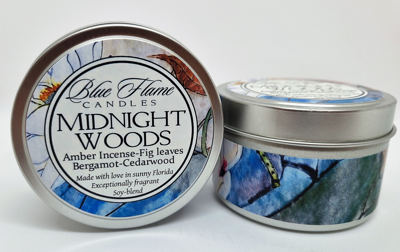 Midnight Woods Scented Melt - Blue Flame Candles