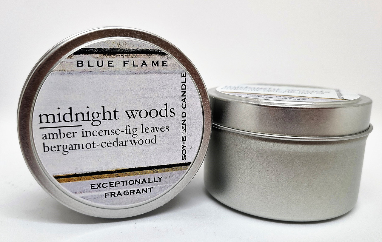 Midnight Woods Scented Melt - Blue Flame Candles
