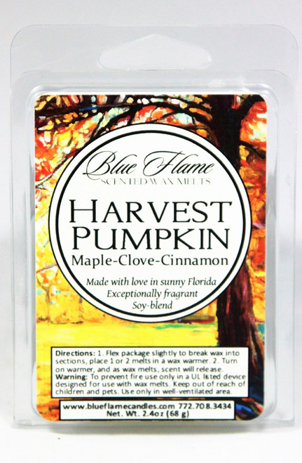 Harvest Pumpkin scented wax melt pack