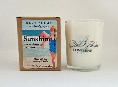 Medium Sunshine candle.