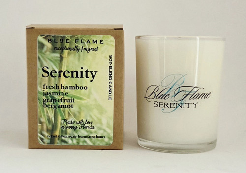 Medium Serenity candle.