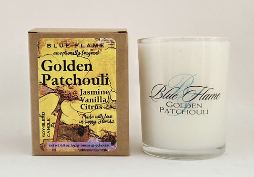 medium Golden Patchouli candle