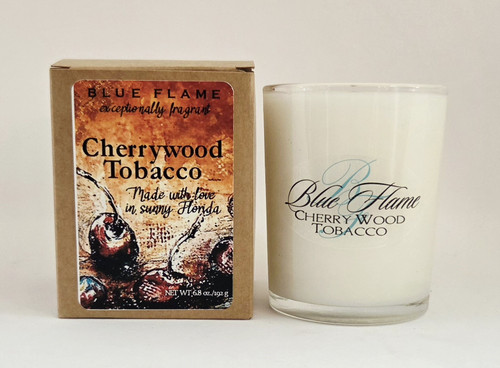 medium Cherry Wood Tobacco candle