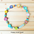 Happy small bead braclet