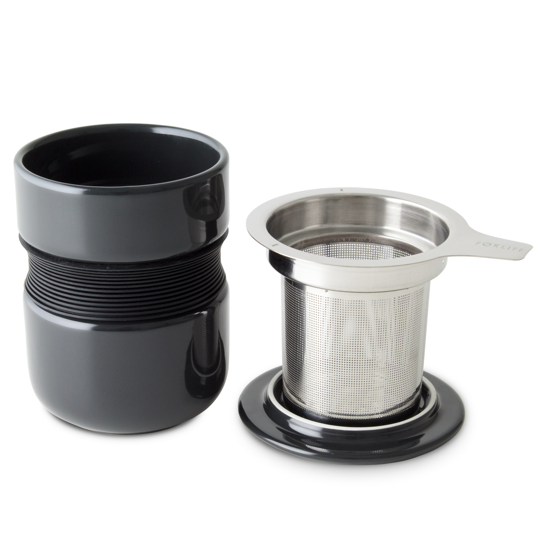 Curve Cup With Infuser - Asian Style - The Tea Smith