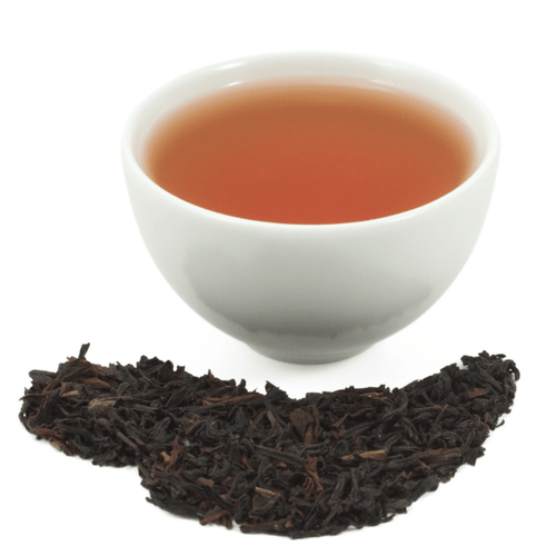 tea cup and loose leaf tea