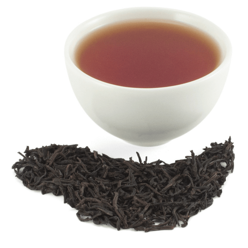 tea cup and loose leaf tea