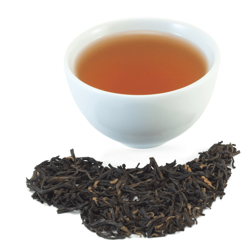 tea cup and loose leaf tea