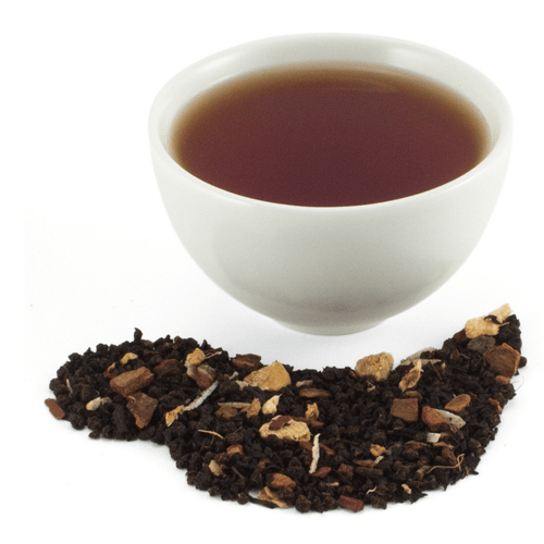 cup and loose leaf tea