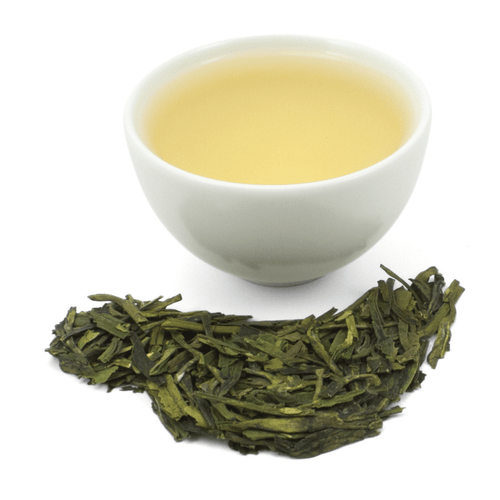 tea cup and loose leaf tea