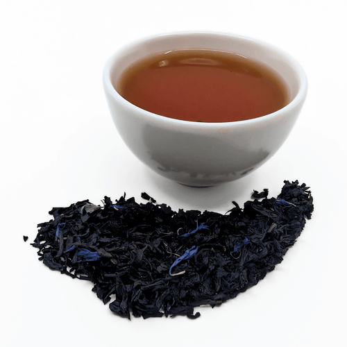 cup and loose leaf tea