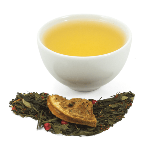 tea cup and loose leaf tea