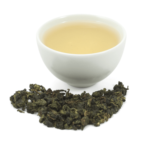 tea cup and loose leaf tea