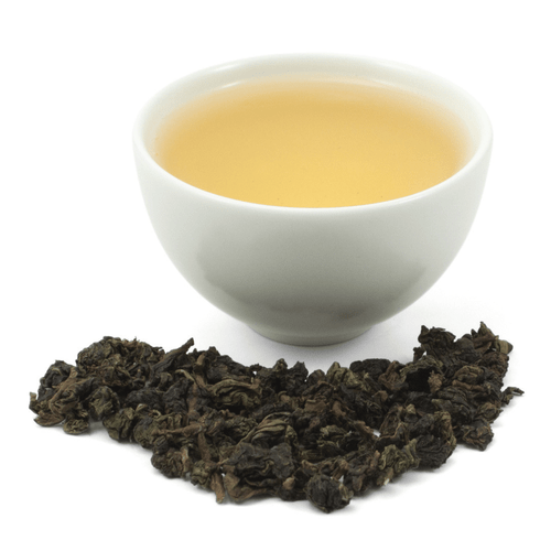 tea cup and loose leaf tea