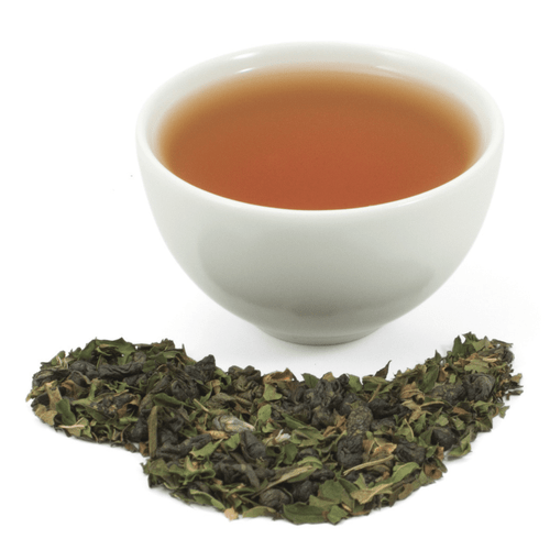 tea cup and loose leaf tea