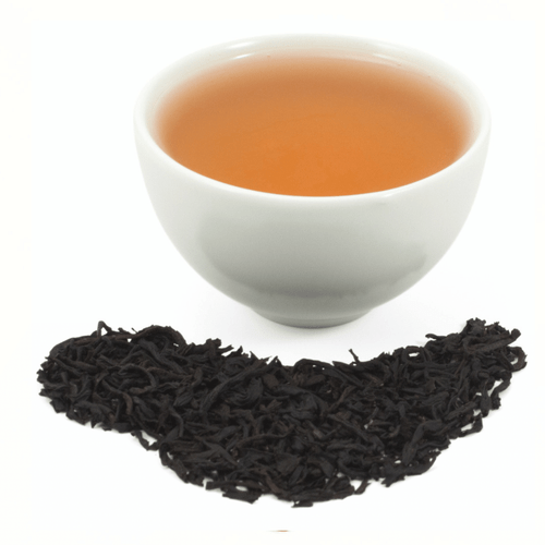 Image of cup and loose leaf tea