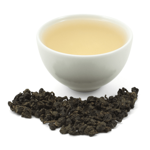 tea cup and loose leaf tea